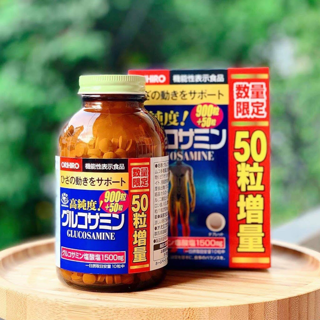 Thuốc chữa bệnh thoát vị đĩa đệm Glucosamine Orihiro Nhật Bản